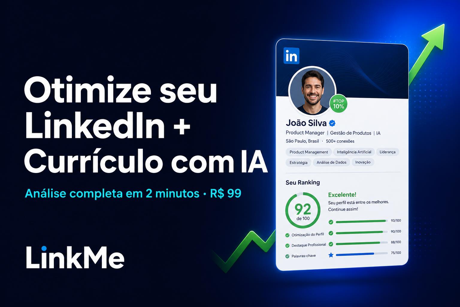 LinkMe Scanner — Otimize seu LinkedIn